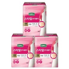 디펜드 스타일 언더웨어 파워 여성 대형 8개입 X3, 8매입, 3개