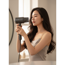 Drymax85 BLDC모터 저소음 고출력 1600W 초강력 헤어드라이기, 다크그레이