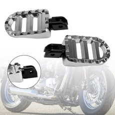 Triumph Speedmaster 18-23 Rocket 3GT 20-23 CNC前腳踏板, Silver, 1個, Silver