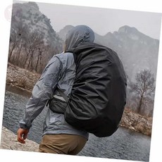 레인커버 장마준비 가방방수커버, 그레이 S(35L)