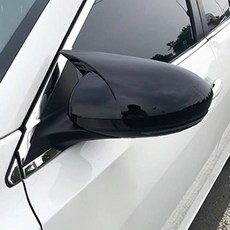 알티마 센트라실피 사이드 미러 커버 윙 캡 외부 도어 트림 자동차 장식, 1. Black, 1개