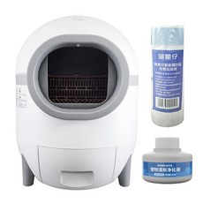 icat 寵喵樂 52*54*68cm, 1個, 智能全自動貓砂盆(附垃圾袋+淨化液)