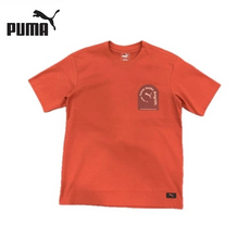 푸마 남성 U 워딩 팩 니트 반팔 티셔츠 U Wording Pack Knit SS TEE 950312 02