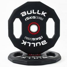 12각불크 우레탄 원판 홀지름 50mm 중량원판 임 2.5/5/10/15/20 / 낱장구매단가 임, 1개, 2.5kg
