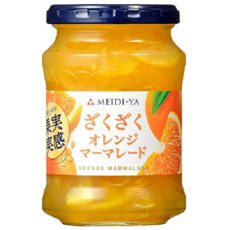 메이지야 과실 실감 서벅서벅 오렌지 마멀레이드 잼, 320g, 1개