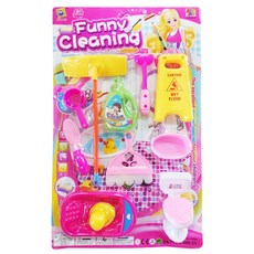 小胡玩具 浴室打掃工具組 清潔工具組 扮家家酒 兒童玩具, 1個
