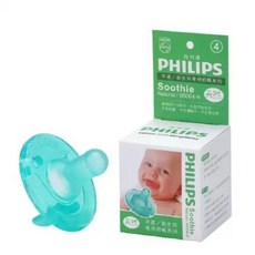 PHILIPS飛利浦 美國香草奶嘴/安撫奶嘴 4號天然/4號香草/5號粉紅/5號粉藍 Super Soothie, 1個, 4號－天然, 4號天然