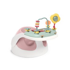 Mamas&Papas 二合一育成椅v3-薔薇粉(附玩樂盤) 二合一育成椅v3-羅勒綠(附玩樂盤) 二合一育成椅v2, 1個, 薔薇粉v3