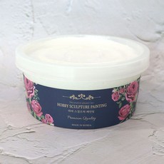 [하비코] 스컬프쳐 페인팅 플라스터 600g 화이트 10개