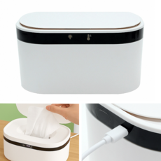 출산 선물 물티슈 워머 신생아 준비 온열 데우기 커버 케이스 휴대용