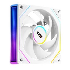 (darkFlash) DF12 120 ARGB PWM (시스템쿨러/120mm) (화이트), 1개, 화이트