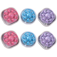 라워스 폭풍흡입 세탁기 털 머리카락 먼지 거름망, 6개, 믹스