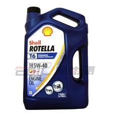 Shell ROTELLA T5 T6 5W40 15W40 全合成機油 柴油車 商用車 重車, 1瓶