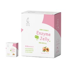 日日縻 纖纖酵素果凍-水蜜桃風味 促進腸道蠕動 獨立包裝方便攜帶, 2套, 15份