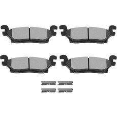 SCITOO D1120 세미 메탈 브레이크 패드 키트 허머 H3 2006-2010 H3T 2009-2010용 후면 교체용, Rear D892 [4PCS]