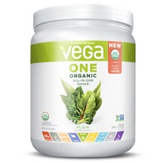 Vega 原味奶昔沖泡粉, 純不加糖, 1入