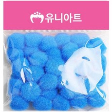 파랑 공작 퐁퐁 1000 20mm 만들기 plu+753Qb