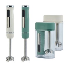 BU컴퍼니 핸드 블렌더 무선 8단 1L 초고속블렌더, 핸드 블렌더 - 아이보리