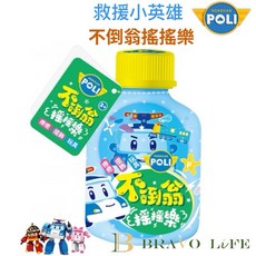 ROBOCAR POLI 不倒翁搖搖樂 擺飾 玩具, 1個