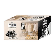 克潮靈 吊掛式除濕袋 高效吸濕 活性炭, 15個, 385ml