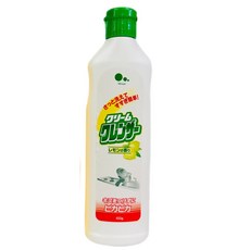 Mitsuei Cream Cleanser 檸檬香氛, 1個, 廚房萬用細研磨去污清潔劑-檸檬（白瓶