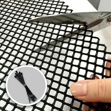 단단한 PE망 폭1M 낙엽방지 비둘기퇴치 반려동물 펜스 울타리 딱딱한 플라스틱망, 1세트