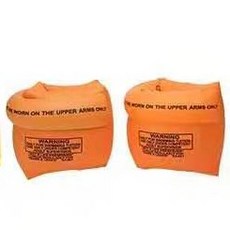 SUNNYLIFE 兒童游泳手臂圈 火烈鳥螃蟹獨角獸造型 加厚設計戲水浮力輔助, 1個, 加厚兒童/成人手臂圈, 粉紅色、紅色、藍色