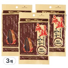 왕부정 중국식품 챠챠 해바라기씨 마라맛 ChaCha 매콤한 하바라기씨, 3개, 230g