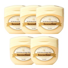 시카알엑스 꿀 바세린 비세린 내추럴 매직 밤 2X 천연 바세린, 5개, 100ml