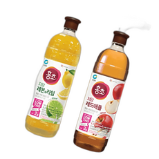 청정원 홍초 저당 기능성 레몬라임 레드애플, 1개, 1.5L