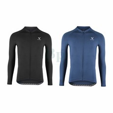 바구니룸1 자전거 라이딩 긴팔 져지 사이클복 블랙/네이비 (M L XL 2XL) 자전거점퍼