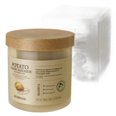 스킨푸드 감자 포테이토 마데카소사이드 수딩 패드 (감자패드), 1개, 1매