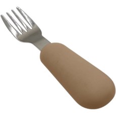 專業兒童學習湯匙 (副食品/兒童餐具), 可可棕,叉子, 湯匙、叉子