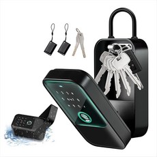 5가지 잠금 해제 방법 지문 앱 제어 액세스 카드 비밀번호 사무실과 호환용 집 열쇠와 호환용 Smartlock 상자, 흔한, BILT 앱 사용 설명서