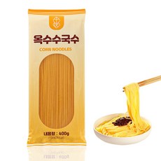 100% 옥수수면 옥수수국수 마라탕 옥수수면 국수 소면 국수, 3개, 400g