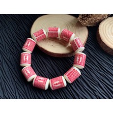 畫意坊 琥珀心經手鍊 - 二代蜜蠟佛珠手串 男女款民族風飾品