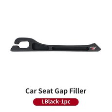 차량 시트 틈새 수납함 막이 스트립 누수 방지 플러그, 1개, 1. Black-L-1pc