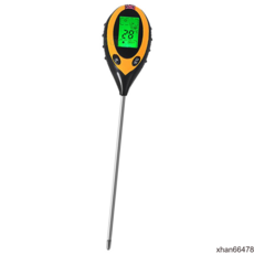 디지털 미터 PH 온도 RZ89 토질 4in1 토양 수분측정기, 1개