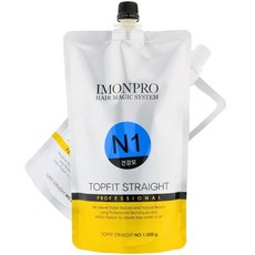 아이몬프로페셔널 아이몬 탑핏 스트레이트 건강모용 (1제)500ml+N2(2제)500ml, 아이몬프로페셔널 아이몬 탑핏 스트레이트 건강모용 (1제, 1개, 500ml