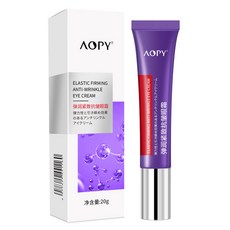 aopy 彈潤緊緻抗皺眼霜，改善眼袋黑眼圈，視黃醇眼部精華霜, 1個, aopy彈潤緊緻抗皺眼霜20g/瓶