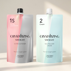 시세이도 매직약 12제 S+크림 세트 / 셀프 볼륨매직스트레이트 / 앞머리남자 다운펌 겸용, 400g, 1개