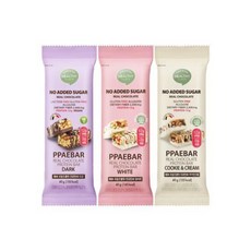 빼바 리얼초콜릿 프로틴바 40g 1개입 3종 택1, 화이트