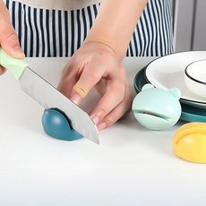 개구리 미니 숫돌 칼 갈이 식칼 가위 연마 DD-12916-2[WFG1YQ7], 랜덤, 랜덤, 1개