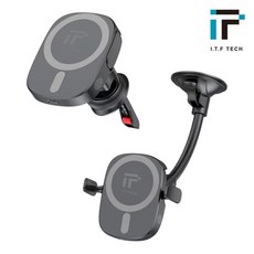【I.T.F】X13 MagSafe 車用充電支架無線充電器 出風口夾式吸盤式