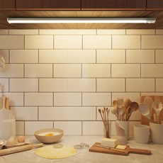 가정용 공간조명 인테리어 사무실 거실 LED 조명등 충전식 휴대용 초슬림 붙이는 무드등 다용도 북라이트 책상용 조명교체 센서조명, 검정20cm