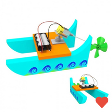 과학완구 과학 유선 스크류 보트 만들기