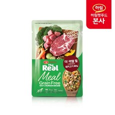 [행사코드] 더리얼 밀 그레인프리 돼지고기 60g, 없음