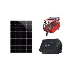 태양광 패널 300W 캠핑용 주택 배터리 충전판 모듈 휴대용 전지 충전기 판넬 단결정 전원, 0.92x0.67 미터 (메인사진참조)