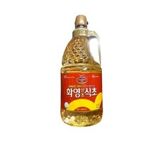 식자재 쉐프원 화영양조식초 1.8L x6개, 1세트