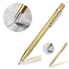 아크릴 무드등 도안용 철필 금속줄긋기펜 유리선긋기마킹펜, 1개